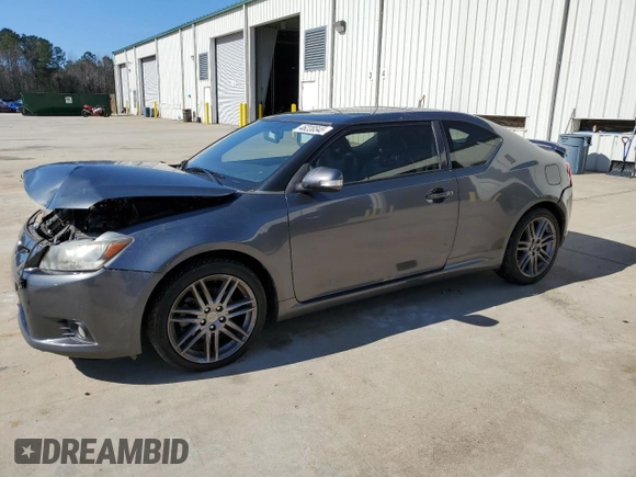 2013 Scion tC with VIN JTKJF5C76D3051704, listed as a Copart auction lot 46220345 with 177,087 mi miles and Salvage Title. Bid and sale history available at carsss.com. Image 1.
