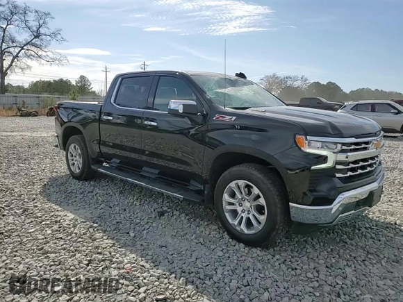 2024 Chevrolet Silverado 1500 LTZ with VIN 1GCUDGE85RZ228064, listed as a Copart auction lot 46575495 with 15,848 mi miles and Salvage Title. Bid and sale history available at DreamBid. Image 11.