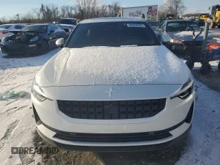 2022 Polestar 2 with VIN LPSED3KA3NL054263, listed as a Copart auction lot 89042935 with 29,629 mi miles and Salvage Title. Bid and sale history available at carsss.com. Image 5.