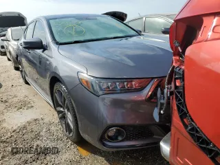 2020 Acura TLX w/A-Spec Pkg with VIN 19UUB3F69LA001401, listed as a Copart auction lot 74666004 with 0 mi miles and Salvage Title. Bid and sale history available at carsss.com. Image 5.