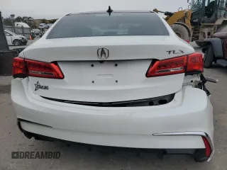 2018 Acura TLX w/Technology Pkg with VIN 19UUB2F5XJA003057, listed as a Copart auction lot 83120534 with 46,139 mi miles and Salvage Title. Bid and sale history available at carsss.com. Image 6.