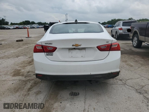 2016 Chevrolet Malibu LS with VIN 1G1ZB5ST0GF254555, listed as a Copart auction lot 60659925 with Not provided miles and Salvage title. Bid and sale history available at DreamBid. Image 6.