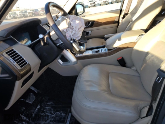 2019 Land Rover Range Rover HSE with VIN SALGS2SV1KA546759, listed as a Copart auction lot 81567824 with 22,710 mi miles and Salvage Title. Bid and sale history available at DreamBid. Image 7.