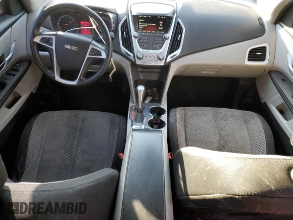 2015 GMC Terrain SLE with VIN 2GKFLWE32F6286204, listed as a Copart auction lot 48390255 with 130,381 mi miles and Salvage Title. Bid and sale history available at DreamBid. Image 8.