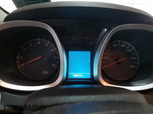2012 Chevrolet Equinox LT w/2LT with VIN 2GNFLNE50C6376185, listed as a Copart auction lot 46128725 with 146,915 mi miles and Salvage Title. Bid and sale history available at carsss.com. Image 9.