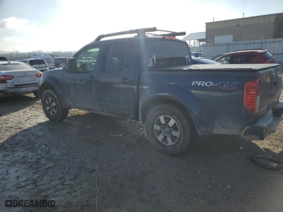 2011 Nissan Frontier PRO-4X with VIN 1N6AD0EV9BC402014, listed as a Copart auction lot 44268995 with 160,287 mi miles and Salvage Title. Bid and sale history available at carsss.com. Image 2.