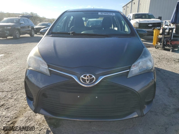 2015 Toyota Yaris L with VIN VNKKTUD34FA048459, listed as a Copart auction lot 82908224 with 71,220 mi miles and Salvage Title. Bid and sale history available at carsss.com. Image 5.