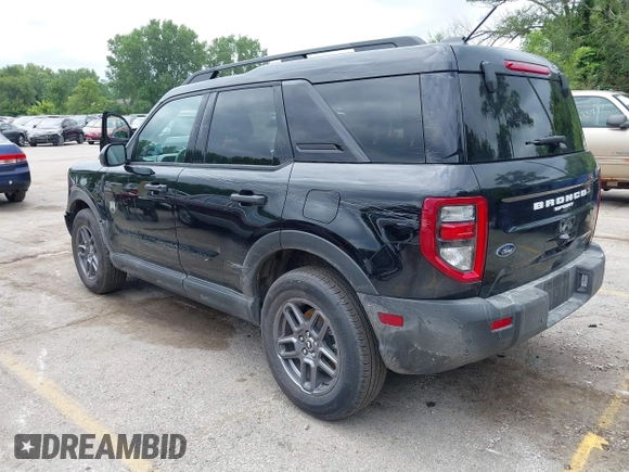 2025 Ford Bronco Sport Big Bend with VIN 3FMCR9BN9SRE31287, listed as a IAAI auction lot 42777401 with 6,880 mi miles and . Bid and sale history available at DreamBid. Image 3.