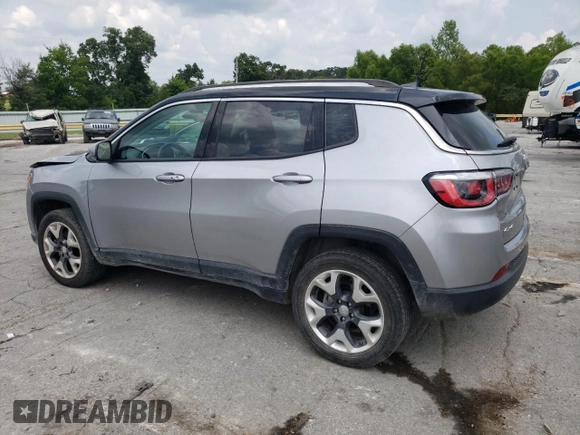 2018 Jeep Compass Limited z VIN 3C4NJDCB7JT437022, wystawiony jako Copart lot #64657164 z przebiegiem 75 256 mil mil oraz Szkoda całkowita • Salvage title. Historia ofert i sprzedaży dostępna na DreamBid. Obrazek 2.