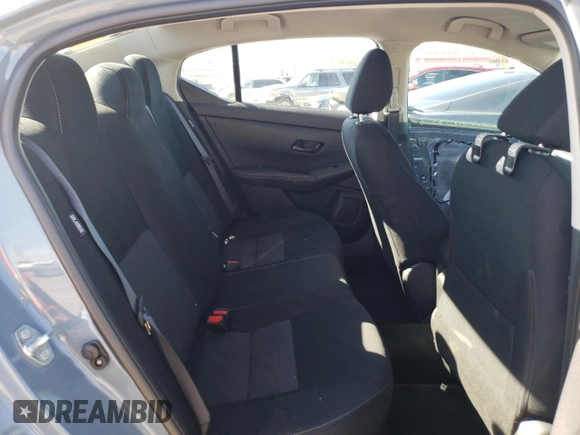2025 Nissan Sentra SV with VIN 3N1AB8CV2SY216979, listed as a Copart auction lot 50046865 with 1,037 mi miles and Salvage Title. Bid and sale history available at carsss.com. Image 10.