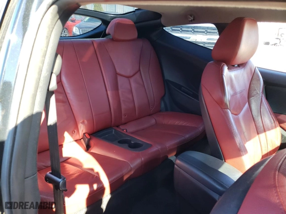 2014 Hyundai Veloster with VIN KMHTC6AD3EU214565, listed as a Copart auction lot 74543553 with 116,050 mi miles and Salvage Title. Bid and sale history available at carsss.com. Image 10.