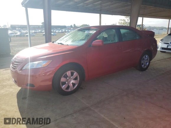 2009 Toyota Camry with VIN 4T1BE46K99U405818, listed as a Copart auction lot 54887185 with 77,964 mi miles and Salvage Title. Bid and sale history available at DreamBid. Image 1.