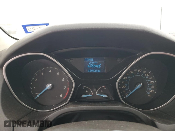 2012 Ford Focus S with VIN 1FAHP3E25CL221922, listed as a Copart auction lot 46247865 with 169,434 mi miles and Salvage Title. Bid and sale history available at DreamBid. Image 9.