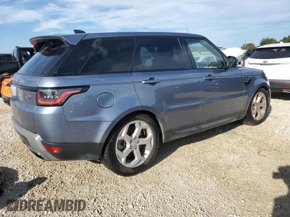 2020 Land Rover Range Rover Sport SE with VIN SALWG2SU7LA895141, listed as a Copart auction lot 73720354 with 0 mi miles and Non Repairable. Bid and sale history available at carsss.com. Image 3.