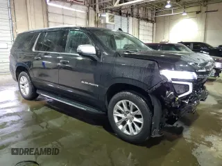 2023 Chevrolet Suburban Premier with VIN 1GNSKFKD3PR255115, listed as a Copart auction lot 52940585 with 65,453 mi miles and Clean Title. Bid and sale history available at DreamBid. Image 4.
