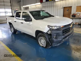 2025 Chevrolet Colorado 2WD Work Truck with VIN 1GCPSBEK0S1170824, listed as a Copart auction lot 64129245 with 6,732 mi miles and Clean title. Bid and sale history available at DreamBid. Image 4.