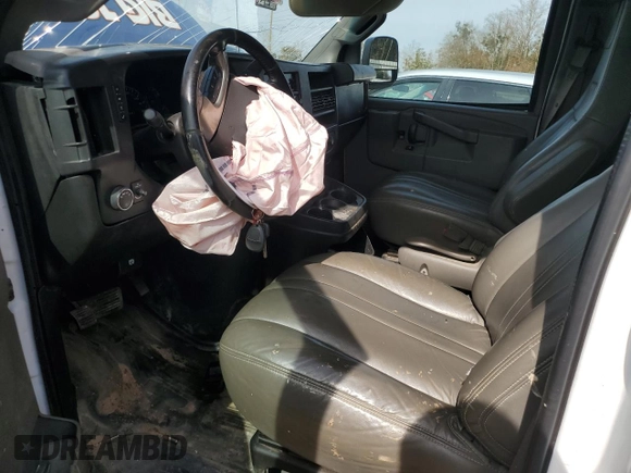 2017 Chevrolet Express Cargo Van with VIN 1GCWGAFF2H1246478, listed as a Copart auction lot 41787405 with 153,907 mi miles and Salvage Title. Bid and sale history available at carsss.com. Image 7.