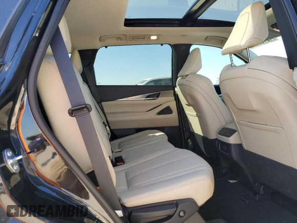 2025 Infiniti QX60 with VIN 5N1AL1FRXSC331074, listed as a Copart auction lot 48482905 with 7,769 mi miles and Salvage title. Bid and sale history available at DreamBid. Image 11.