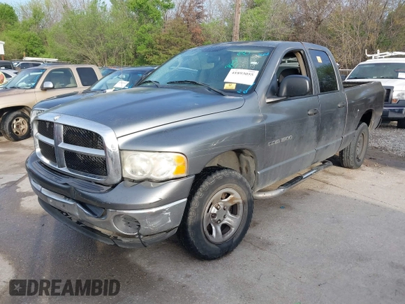 2005 Dodge 1500 SLT with VIN 1D7HA18N05J536461, listed as a IAAI auction lot 41893055 with 139,415 mi miles. Bid and sale history available at carsss.com. Image 2.