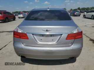 2010 Hyundai Genesis with VIN KMHGC4DF7AU097280, listed as a Copart auction lot 71830464 with 140,098 mi miles and Salvage Title. Bid and sale history available at carsss.com. Image 6.
