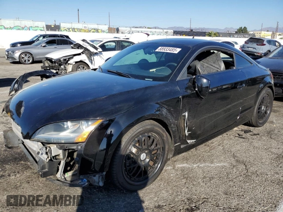 2008 Audi TT 3.2L with VIN TRUDD38J981020182, listed as a Copart auction lot 88933485 with 129,736 mi miles and Salvage Title. Bid and sale history available at carsss.com. Image 1.