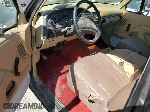 1993 Ford Bronco Custom with VIN 1FMEU15H0PLA22387, listed as a Copart auction lot 65433825 with Not provided miles and Clean title. Bid and sale history available at DreamBid. Image 8.