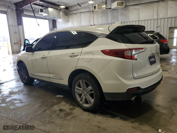 2019 Acura RDX w/Advance Pkg with VIN 5J8TC2H72KL014244, listed as a Copart auction lot 53236385 with 92,402 mi miles and Clean Title. Bid and sale history available at carsss.com. Image 2.