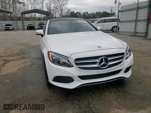 2017 Mercedes-Benz C 300 with VIN WDDWJ4JB5HF353525, listed as a Copart auction lot 49884705 with 53,840 mi miles and Salvage Title. Bid and sale history available at carsss.com. Image 13.