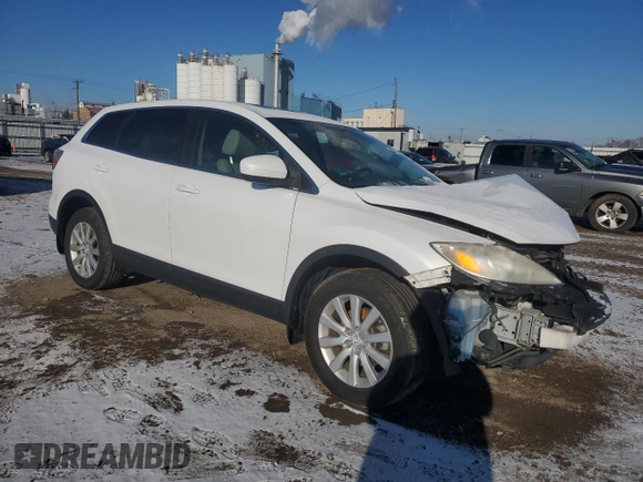 2010 Mazda CX-9 Touring with VIN JM3TB2MA8A0210943, listed as a Copart auction lot 86631524 with Not Provided miles and Salvage Title. Bid and sale history available at carsss.com. Image 4.