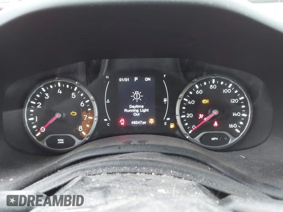 2017 Jeep Renegade Sport with VIN ZACCJAABXHPF01404, listed as a IAAI auction lot 41794086 with 49,247 mi miles and . Bid and sale history available at DreamBid. Image 7.