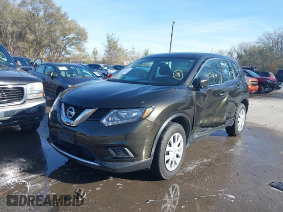 2016 Nissan Rogue SV with VIN KNMAT2MV4GP682301, listed as a IAAI auction lot 40922804 with 69,380 mi miles. Bid and sale history available at carsss.com. Image 17.
