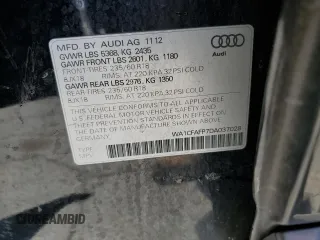 2013 Audi Q5 Premium with VIN WA1CFAFP7DA037028, listed as a Copart auction lot 57075835 with 142,617 mi miles and Salvage title. Bid and sale history available at DreamBid. Image 13.