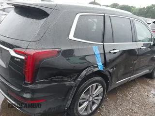 2025 Cadillac XT6 FWD Premium Luxury with VIN 1GYKPCRS3SZ120054, listed as a IAAI auction lot 42166157 with 16,280 mi miles and . Bid and sale history available at DreamBid. Image 18.