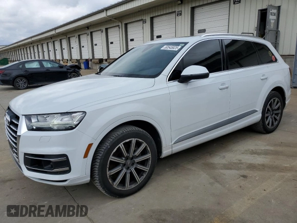2017 Audi Q7 Premium Plus z VIN WA1LAAF71HD033334, wystawiony jako Copart lot #50545825 z przebiegiem 134 451 mil mil oraz Szkoda całkowita • Salvage title. Historia ofert i sprzedaży dostępna na DreamBid. Obrazek 1.