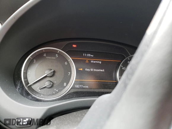2022 Infiniti QX50 Pure with VIN 3PCAJ5AB8NF118191, listed as a Copart auction lot 48033383 with 18,277 mi miles and . Bid and sale history available at DreamBid. Image 9.