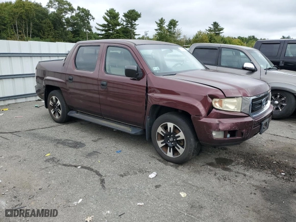 2009 Honda Ridgeline RT with VIN 5FPYK16209B108667, listed as a Copart auction lot 71869654 with 0 mi miles and Clean Title. Bid and sale history available at carsss.com. Image 4.