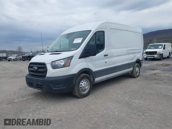 2020 Ford Transit Cargo z VIN 1FTBR2C86LKB45614, wystawiony jako IAAI lot #41665561 z przebiegiem 50 727 mil mil oraz . Historia ofert i sprzedaży dostępna na DreamBid. Obrazek 17.