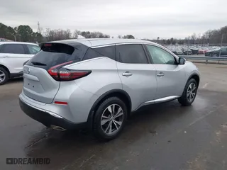 2020 Nissan Murano S with VIN 5N1AZ2AJ5LN156910, listed as a IAAI auction lot 41556051 with 63,678 mi miles. Bid and sale history available at carsss.com. Image 4.