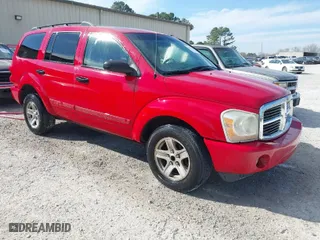 2005 Dodge Durango SLT with VIN 1D4HD48N15F612892, listed as a IAAI auction lot 41828230 with 323,800 mi miles. Bid and sale history available at carsss.com. Image 1.
