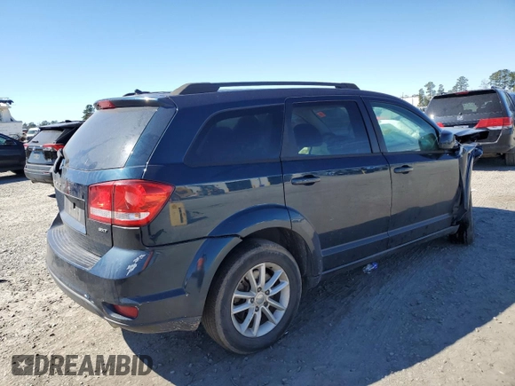 2015 Dodge Journey SXT with VIN 3C4PDDBG1FT611719, listed as a Copart auction lot 46892605 with 153,688 mi miles and Salvage Title. Bid and sale history available at DreamBid. Image 3.