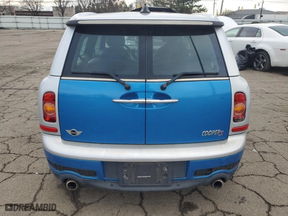 2009 MINI Cooper Clubman S with VIN WMWMM335X9TP90575, listed as a Copart auction lot 46652085 with 116,851 mi miles and Clean Title. Bid and sale history available at carsss.com. Image 6.