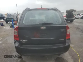 2007 Kia Rondo EX with VIN KNAFG526677042238, listed as a Copart auction lot 70869634 with 152,464 mi miles and Salvage Title. Bid and sale history available at carsss.com. Image 6.