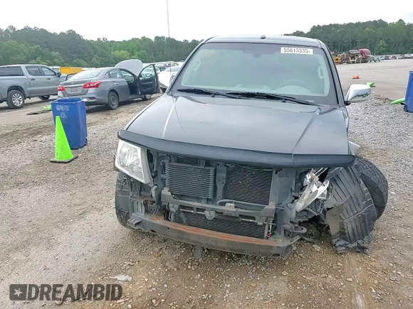 2014 Nissan Frontier SV with VIN 1N6AD0ER0EN751705, listed as a Copart auction lot 55613335 with 204,017 mi miles and Salvage title. Bid and sale history available at DreamBid. Image 14.
