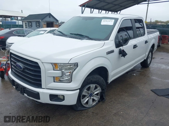 2015 Ford F-150 XLT with VIN 1FTEW1E80FFB30827, listed as a IAAI auction lot 41961072 with 155,206 mi miles and . Bid and sale history available at DreamBid. Image 17.