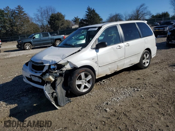 2005 Mazda MPV LX with VIN JM3LW28J050541391, listed as a Copart auction lot 84852464 with 179,878 mi miles and Clean Title. Bid and sale history available at carsss.com. Image 1.