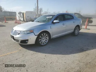 2010 Lincoln MKS w/EcoBoost with VIN 1LNHL9FT6AG612143, listed as a Copart auction lot 49469855 with 154,310 mi miles and Salvage Title. Bid and sale history available at carsss.com. Image 1.
