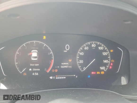 2023 Honda Civic Sport z VIN 2HGFE2F58PH546627, wystawiony jako Copart lot #54944555 z przebiegiem 22 987 mil mil oraz Szkoda całkowita • Salvage title. Historia ofert i sprzedaży dostępna na DreamBid. Obrazek 9.