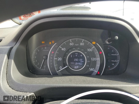 2015 Honda CR-V LX with VIN 5J6RM4H34FL086514, listed as a Copart auction lot 54051115 with 90,139 mi miles and Salvage Title. Bid and sale history available at DreamBid. Image 9.