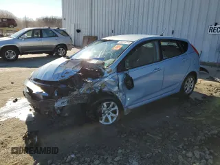2012 Hyundai Accent GS with VIN KMHCT5AE1CU053035, listed as a Copart auction lot 49318715 with Not provided miles and Salvage title. Bid and sale history available at DreamBid. Image 1.