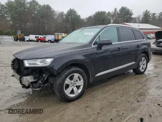 2017 Audi Q7 Premium Plus z VIN WA1LHAF73HD039549, wystawiony jako Copart lot #51814735 z przebiegiem 81 337 mil mil oraz Szkoda całkowita • Salvage title. Historia ofert i sprzedaży dostępna na DreamBid. Obrazek 1.